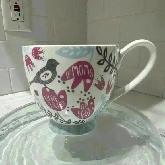 Portobello By Inspire If Mom's Were Flowers I'd Pick You Bone China Cup ENGLAND - Picture 1 of 10